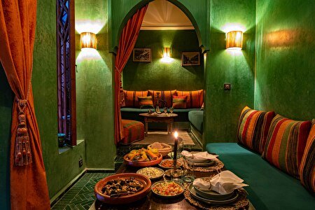 Riad Livia Green Lounge