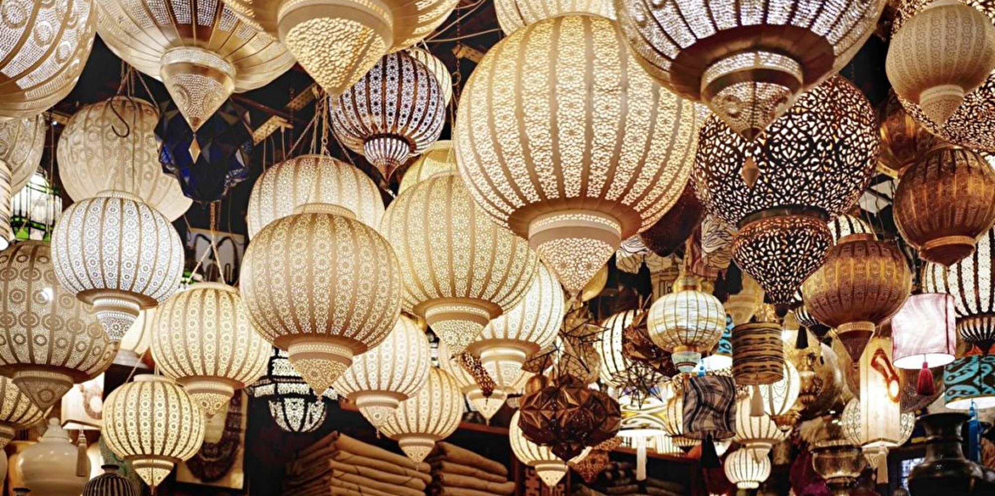riad livia marrakech medina lamps