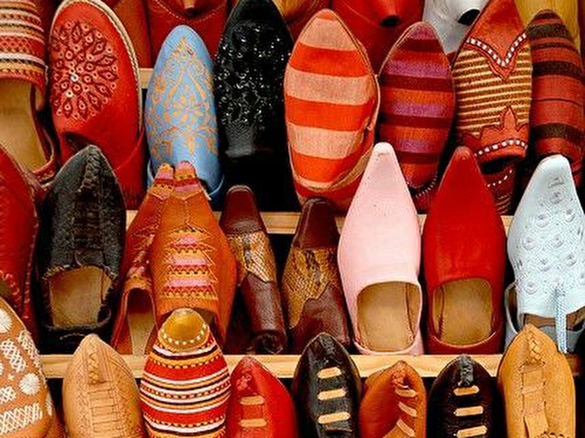 souks marrakech babouche shoes 